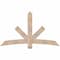 Ekena Millwork Alberta Smooth Timber Gable Bracket, Douglas Fir, 72"W x 42"H x 3 1/2"D x 5 1/2"F, 14/12 Pitch GBW072X42X0406ALB00SDF - alternate 1